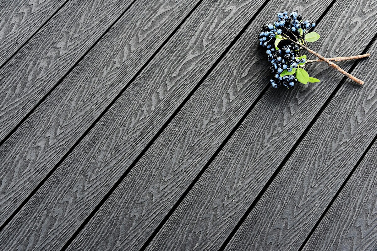 Depp Embossed WPC Decking Boards-application Depp Embossed WPC Decking Boards-application