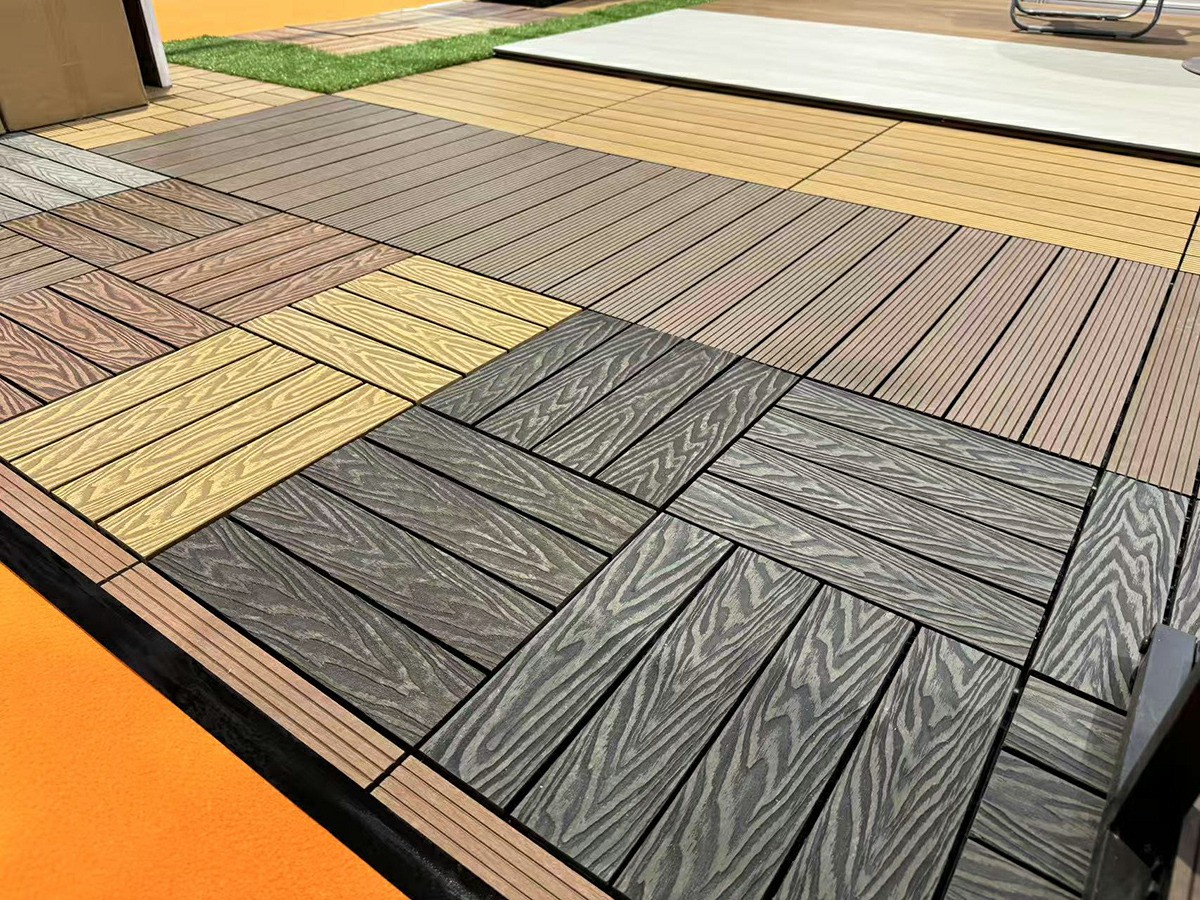 wpc floor tiles-Spliced display wpc floor tiles-Spliced display